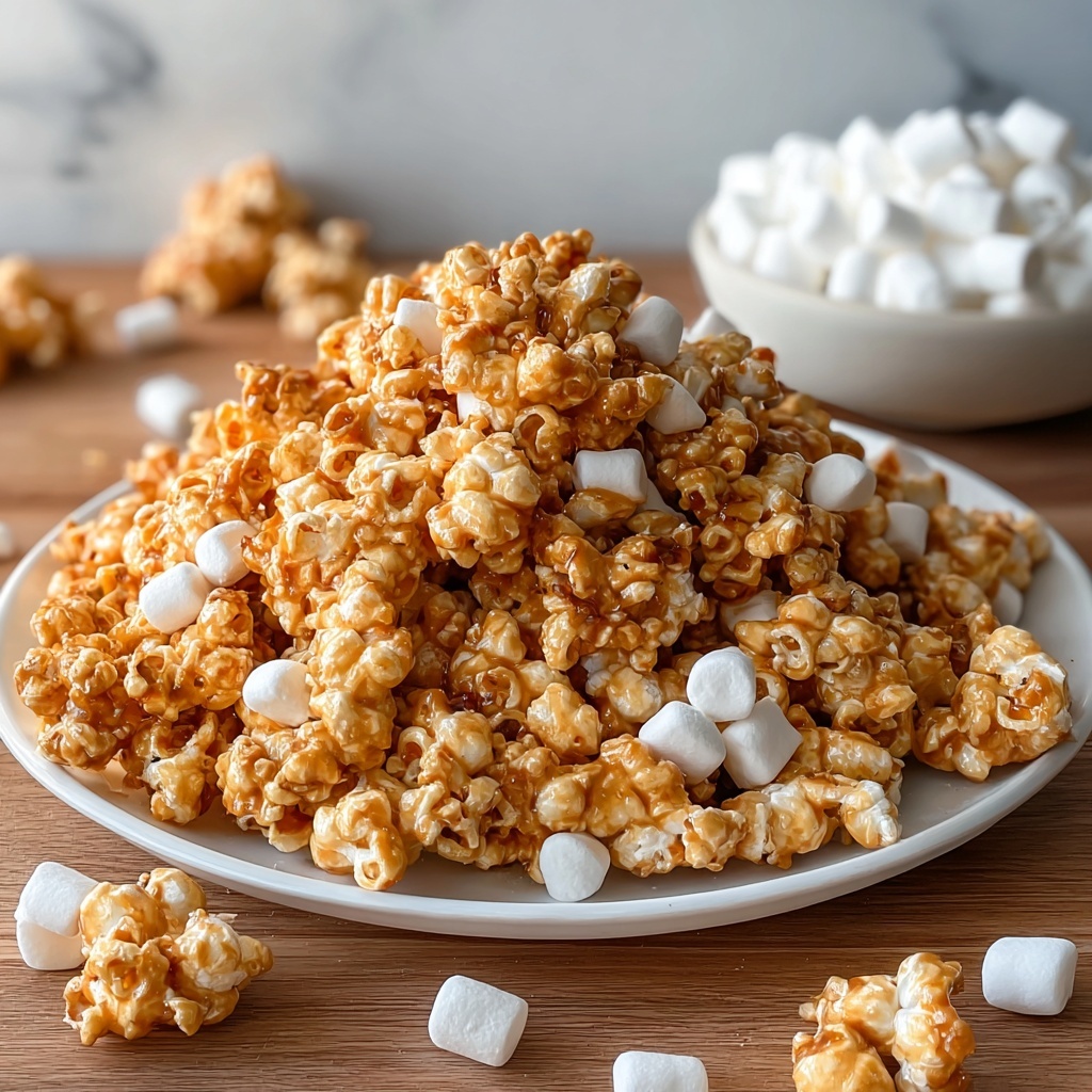 Marshmallow Caramel Corn Recipe - Recipe Image