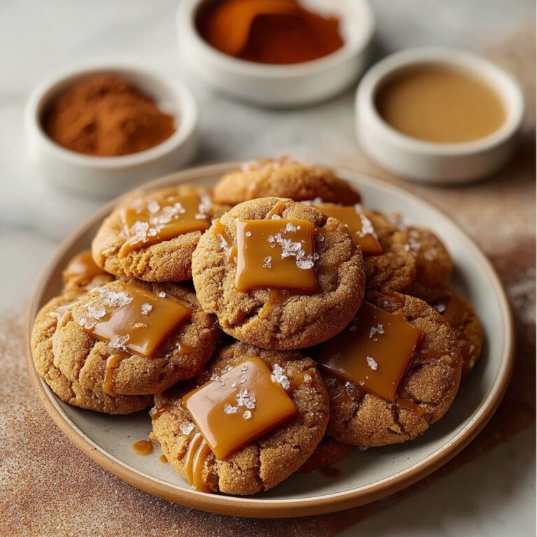 Apple Cider Caramel Cookies Recipe