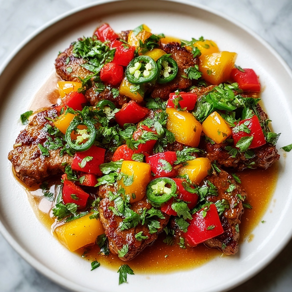 Jalapeno Peach Chicken Recipe - Recipe Image