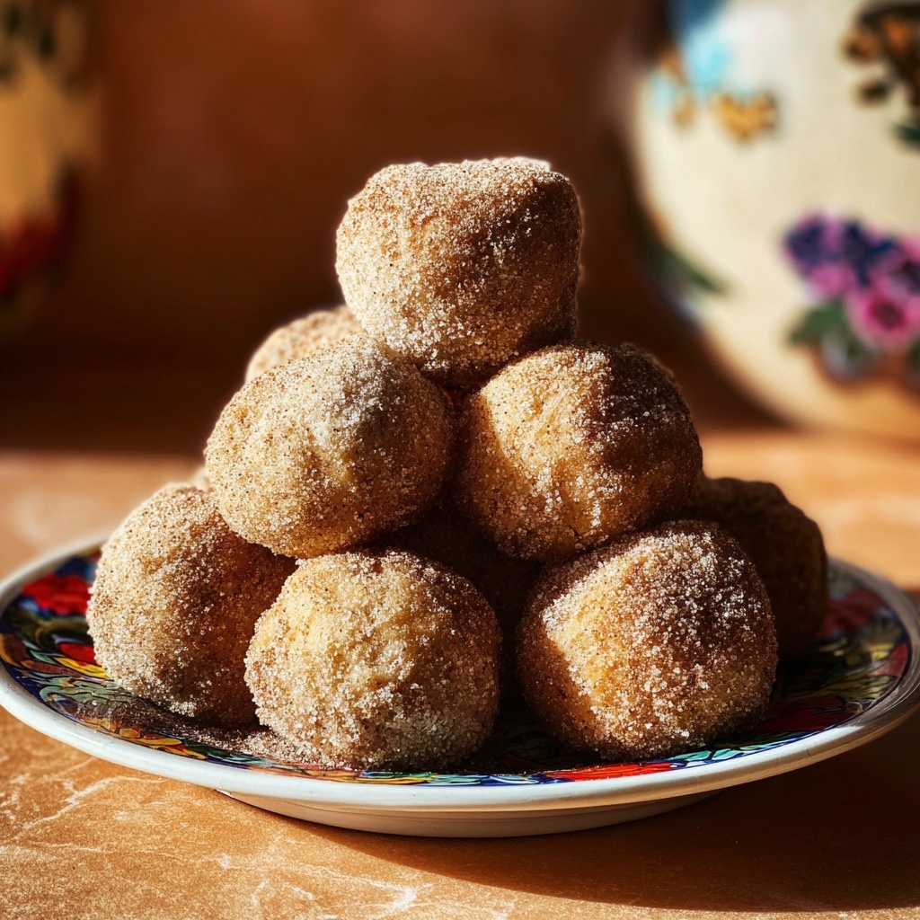 Cinnamon Sugar Snowball Cookies Recipe - Recipe Image