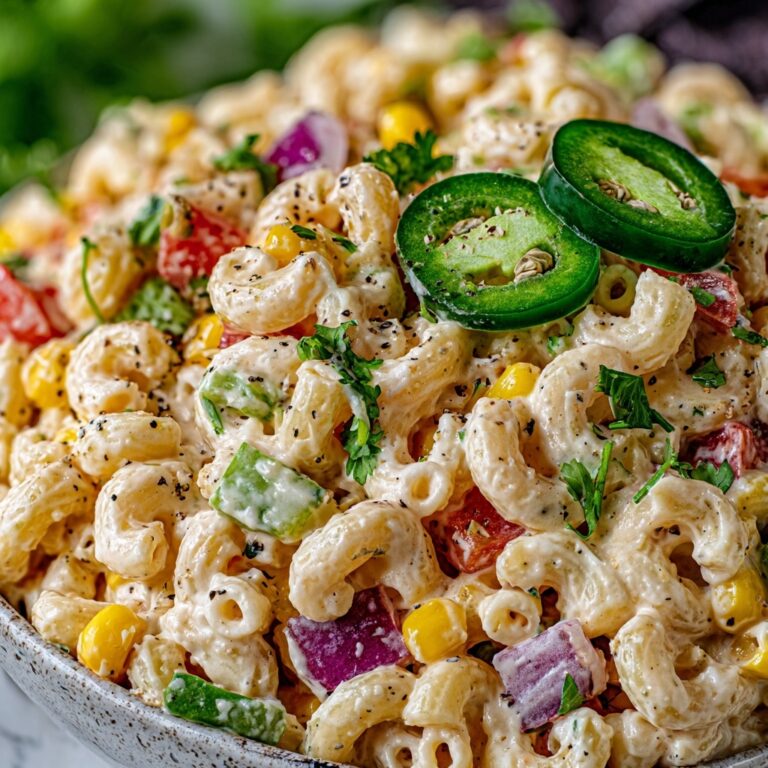 Mexican Macaroni Salad Recipe
