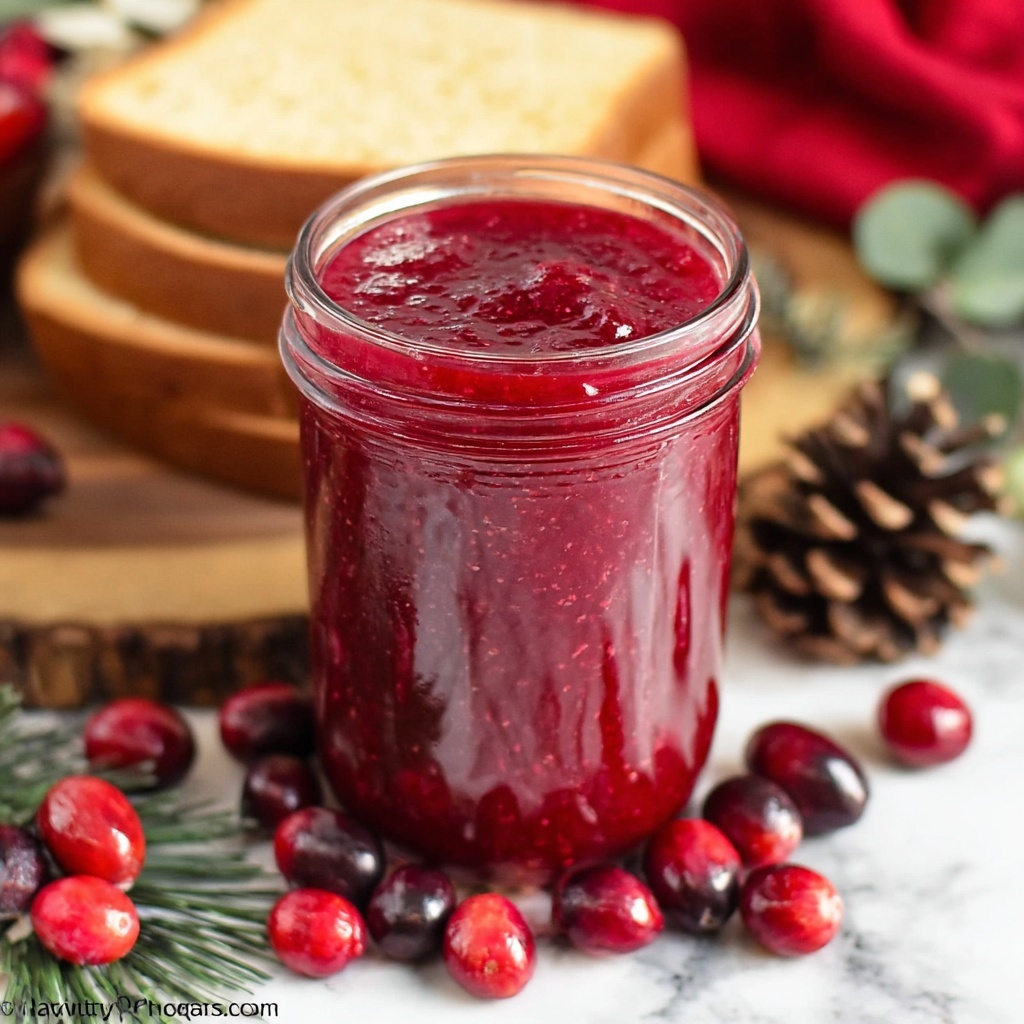 Instant Pot Cranberry Orange Butter Recipe - Recipe Image