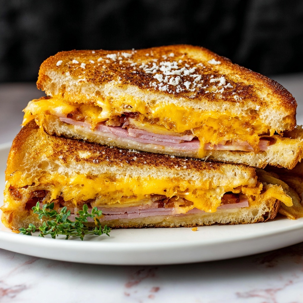 Bacon Grilled Cheese Sandwiches Recipe - Recipe Image