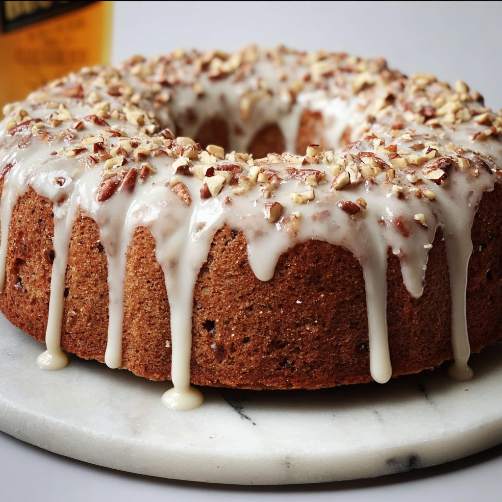 Old Fashioned Whiskey Cake Recipe - Recipe Image