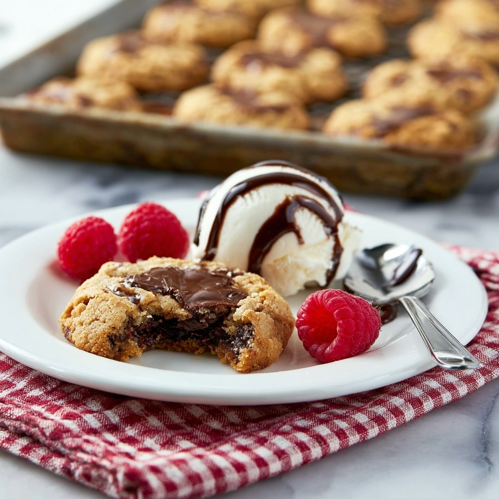 Easy Reese's Stuffed Brookie Cups Recipe - Recipe Image