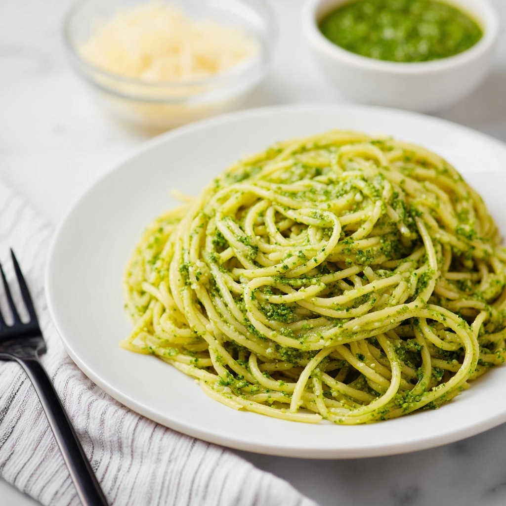 Pesto Pasta Recipe - Recipe Image