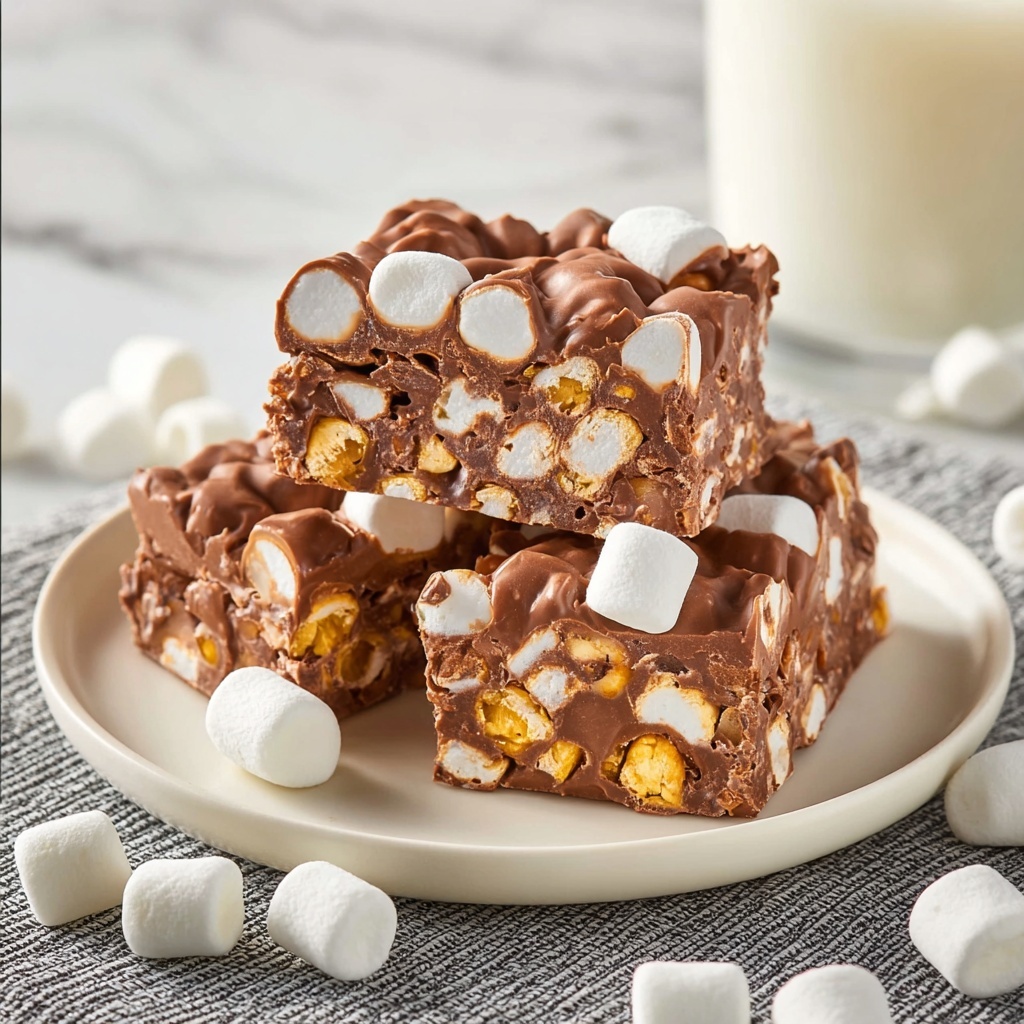Rocky Road Candy Recipe - Recipe Image