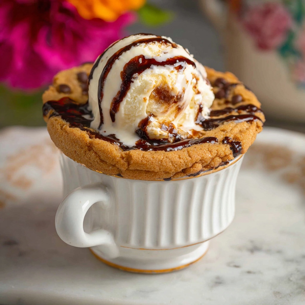 Pumpkin Mug Cake with Chocolate Chips Recipe - Recipe Image