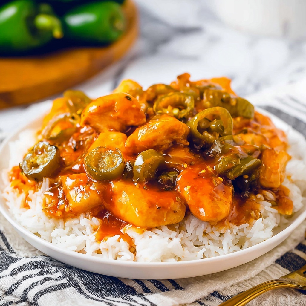 Spicy Jalapeno Chicken Recipe - Recipe Image