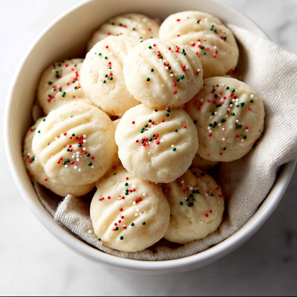 Whipped Shortbread Cookies Recipe - Recipe Image