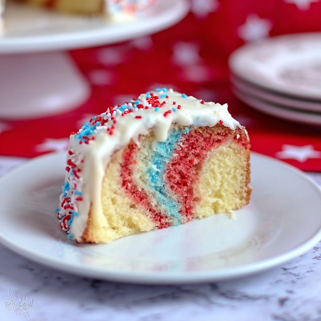 Fireworks Bundt Cake Recipe - Recipe Image