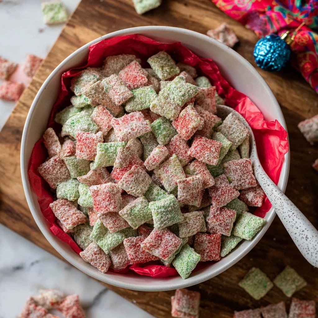 Christmas Puppy Chow Recipe - Recipe Image