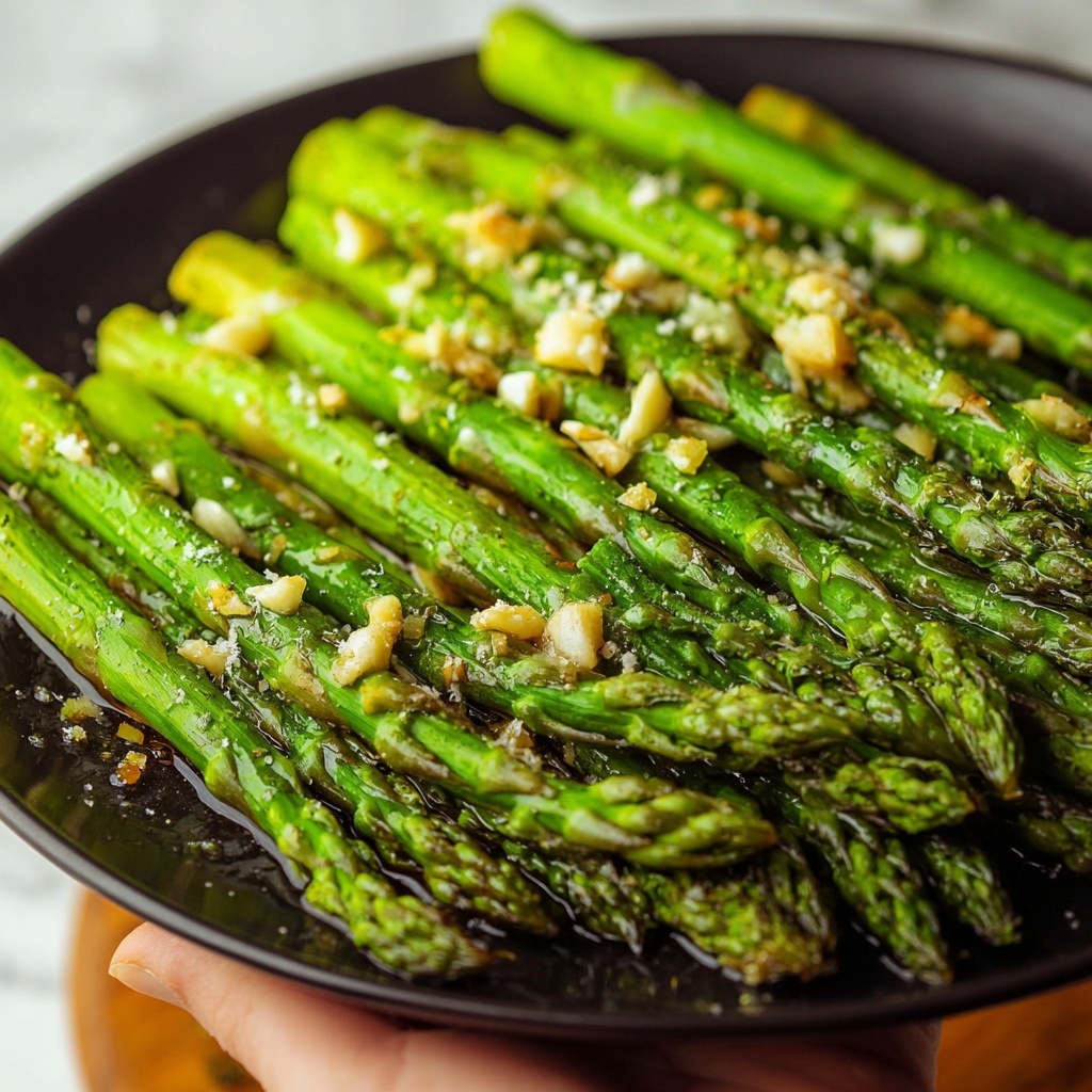 Garlic Butter Asparagus Recipe - Recipe Image