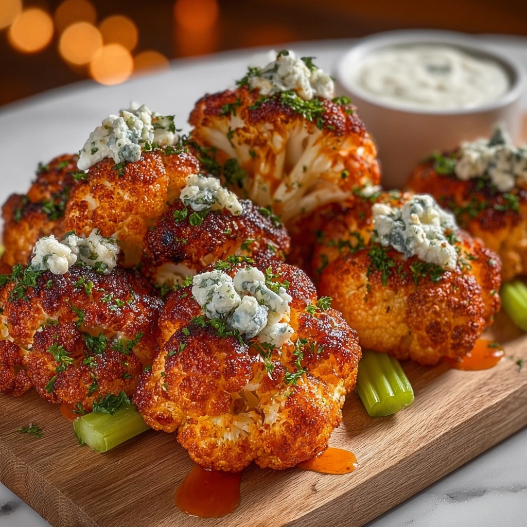 Buffalo Cauliflower Bites Recipe - Recipe Image