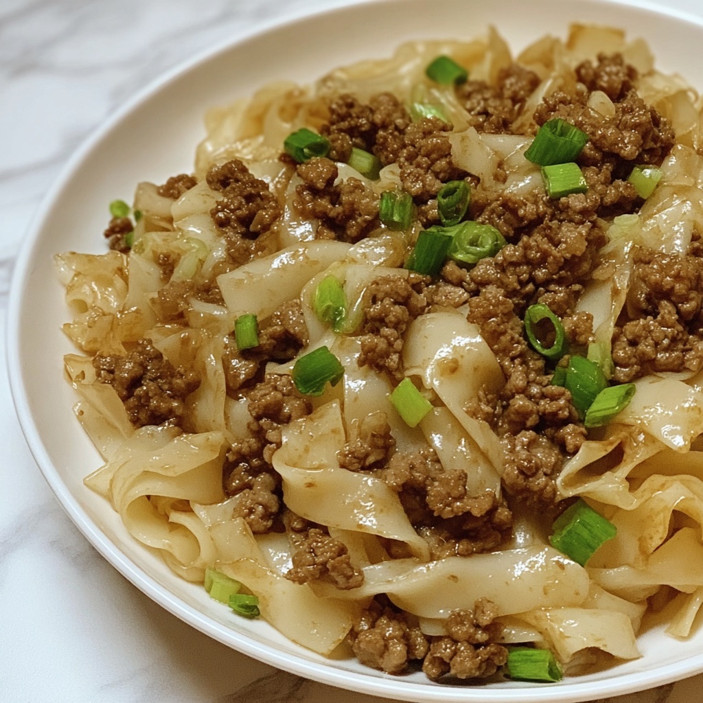 Savory Low-Carb Mongolian Ground Beef and Cabbage Bliss Recipe - Recipe Image
