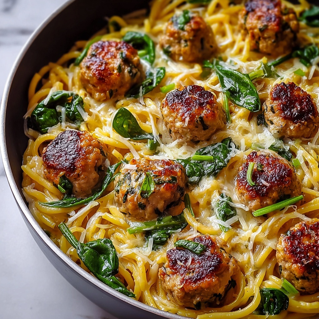 Irresistible Baked Orzo and Meatballs Recipe - Recipe Image