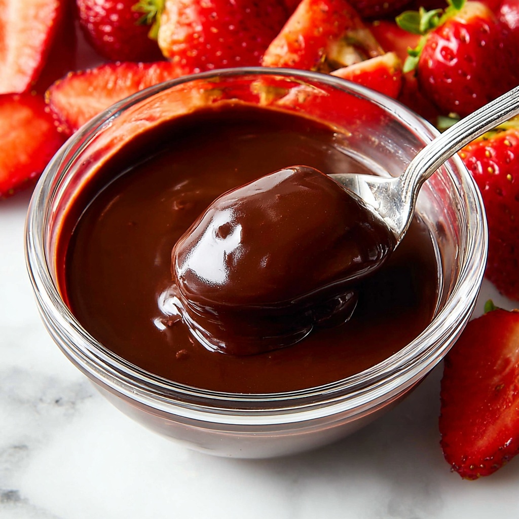 Homemade Chocolate Sauce Recipe - Recipe Image
