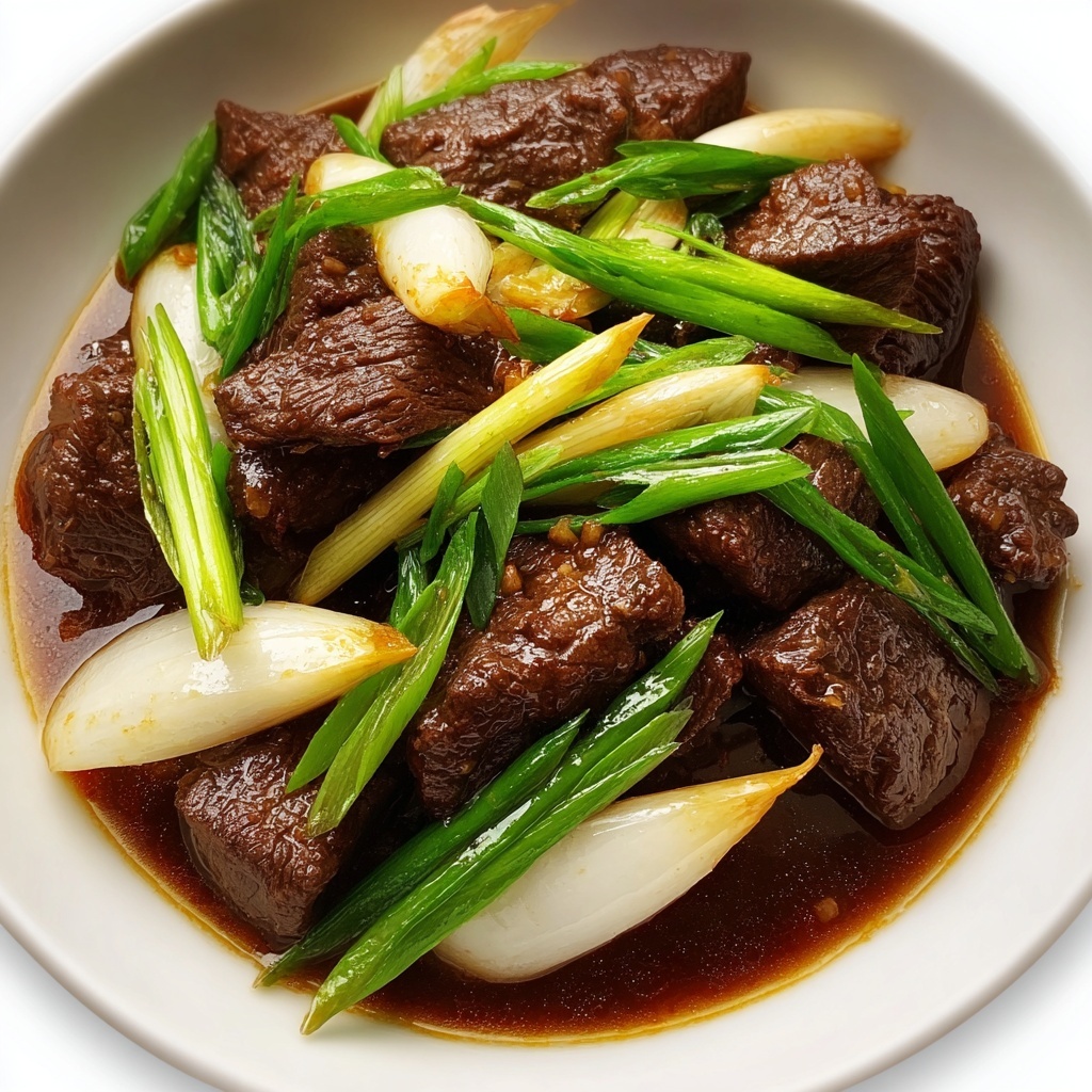 Chinese Beef and Onion Stir Fry Recipe - Recipe Image