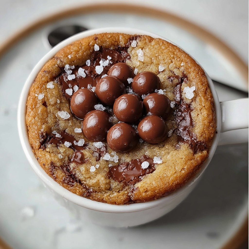 Chocolate Chip Mug Cookie Recipe - Recipe Image