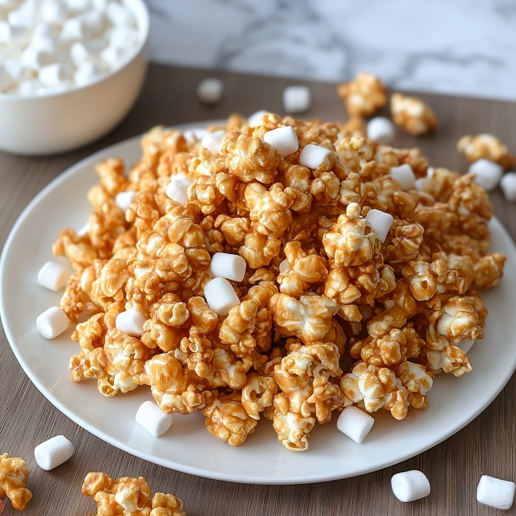 Marshmallow Caramel Corn Recipe - Recipe Image