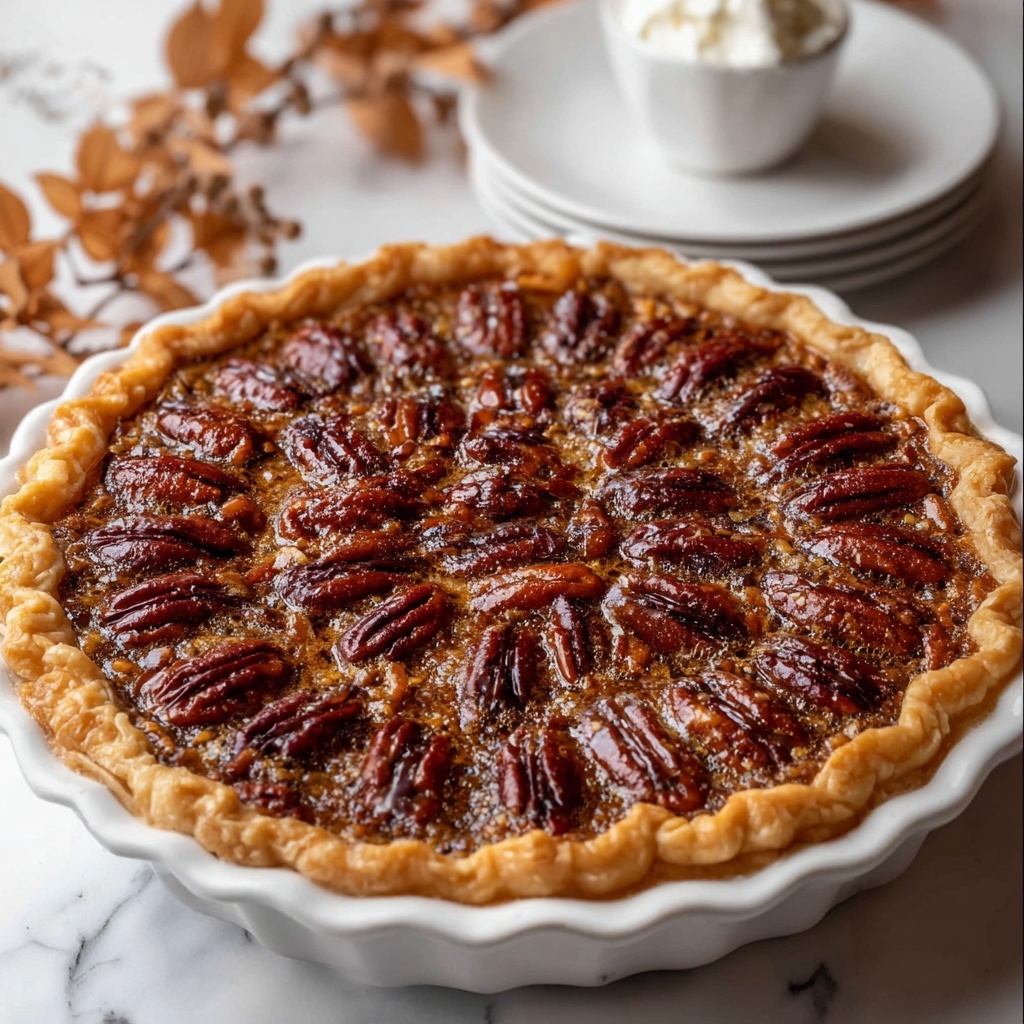 Buttery Southern Pecan Pie Recipe - Recipe Image