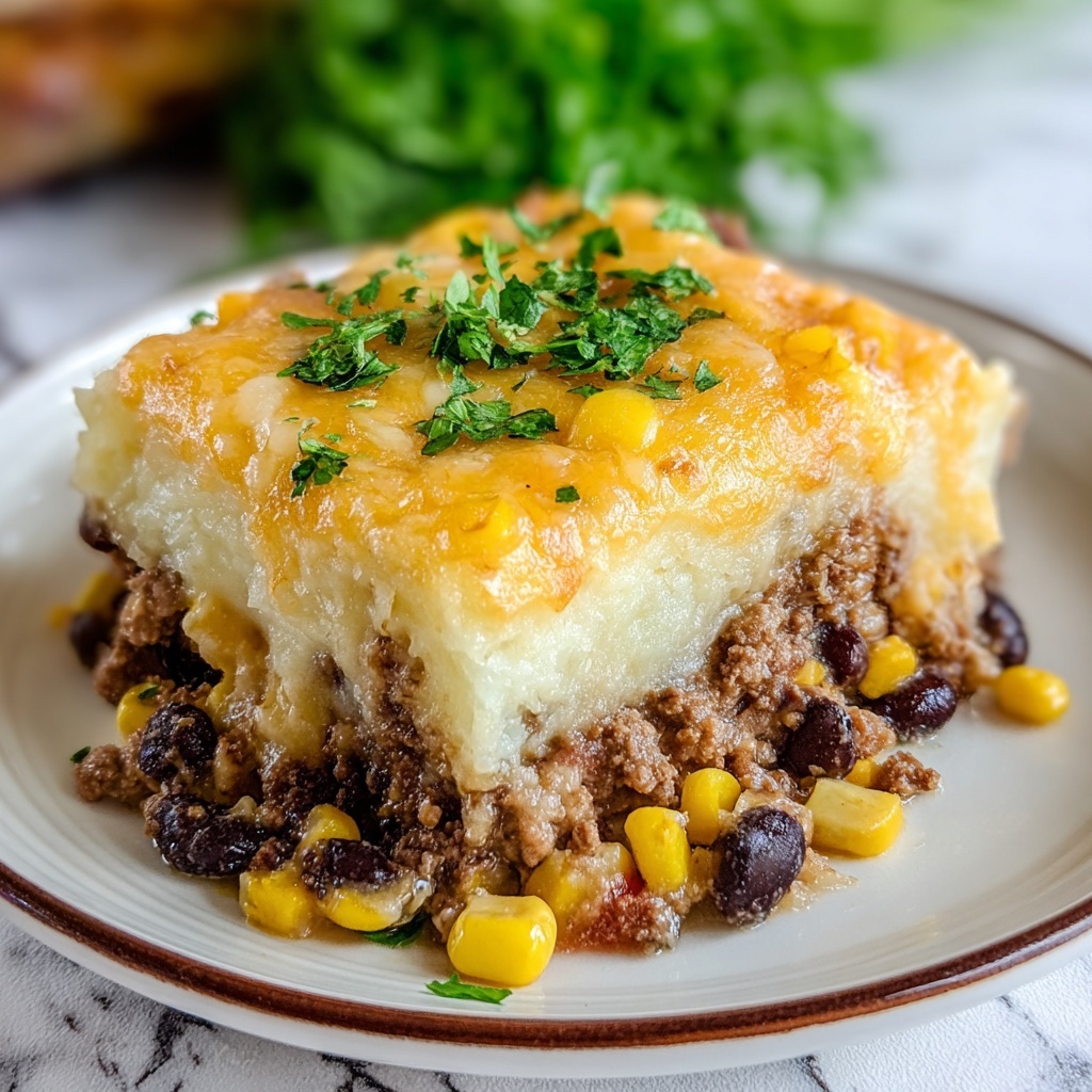 Slow Cooker Cowboy Potato Casserole Recipe - Recipe Image