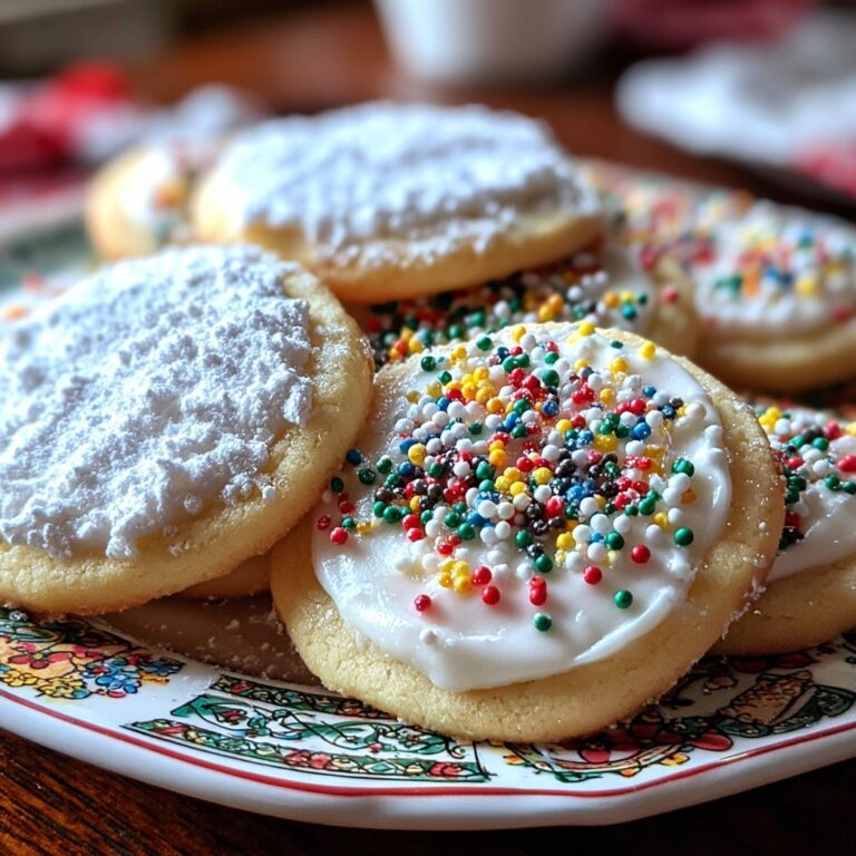 Iced Sugar Holiday Lights Cookies Recipe