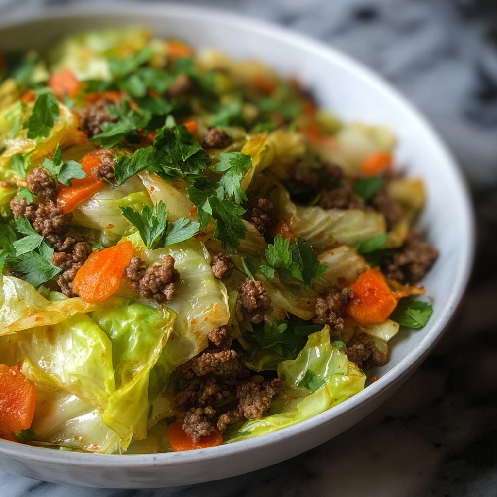 Paleo Cabbage Skillet Recipe - Recipe Image