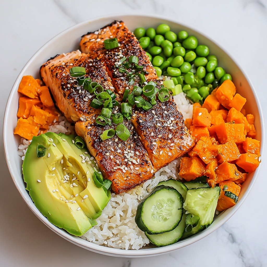 Loaded Salmon Rice Bowls Recipe - Recipe Image