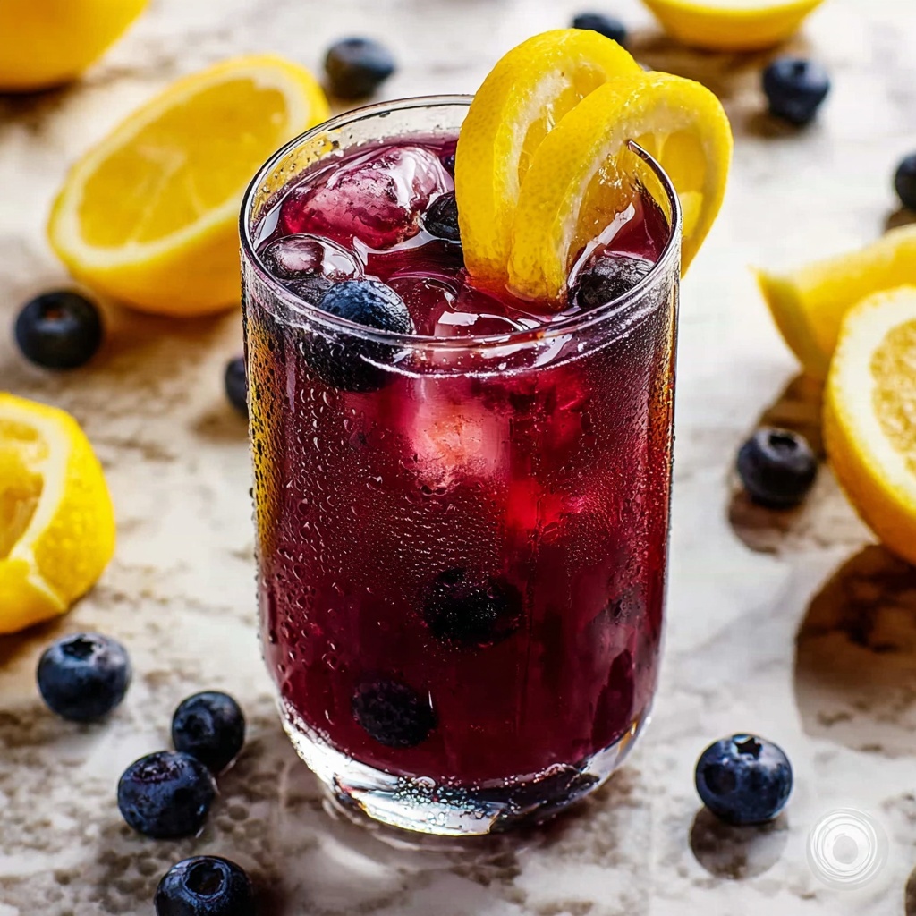 Blueberry Lemonade Recipe - Recipe Image