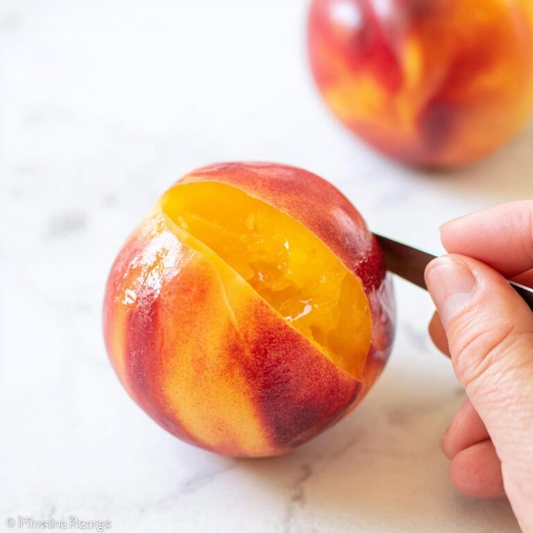 How to Peel Peaches Recipe