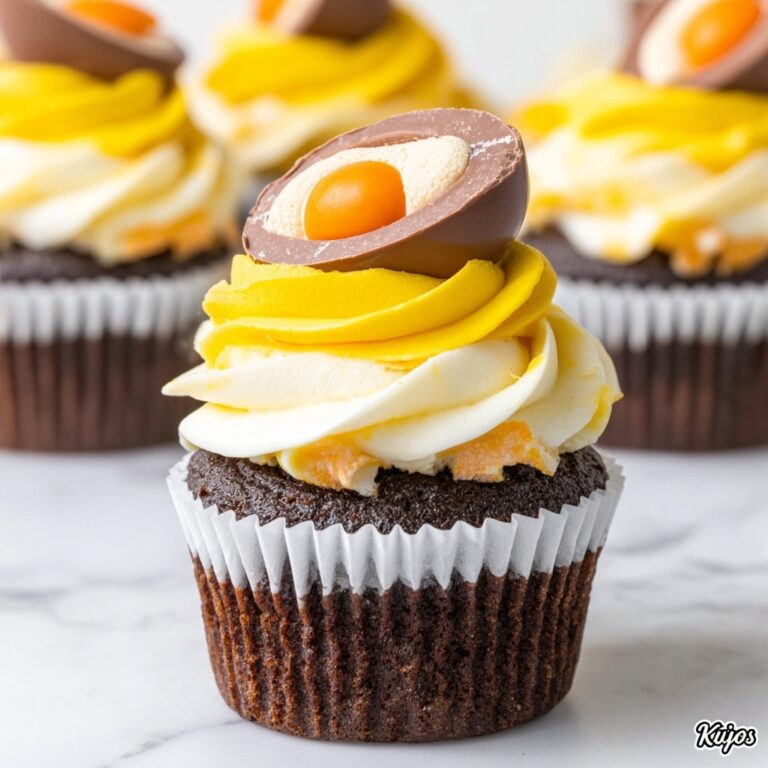 Cadbury Egg Cupcakes Recipe