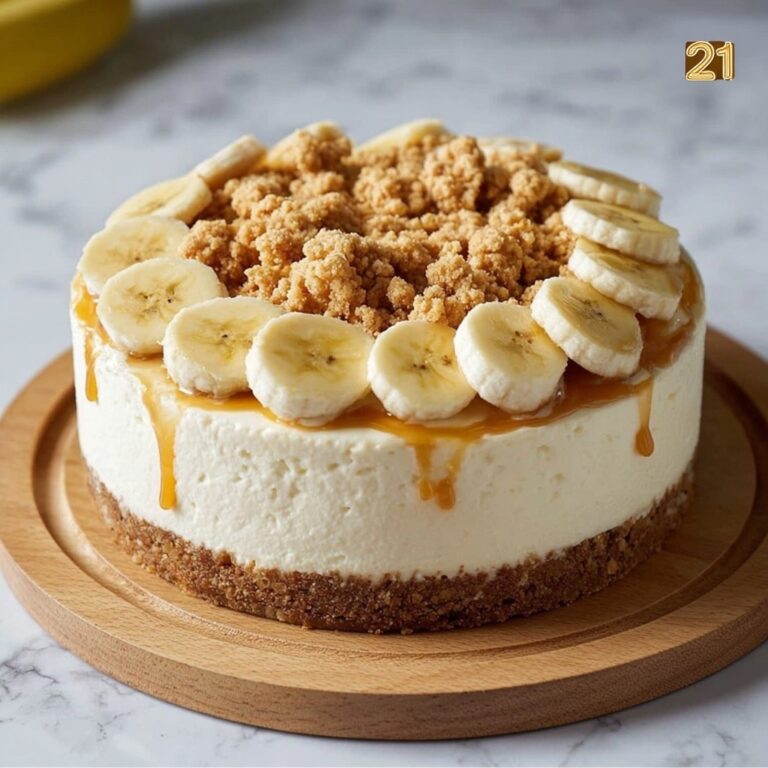 Banana Pudding Crunch Cheesecake Recipe