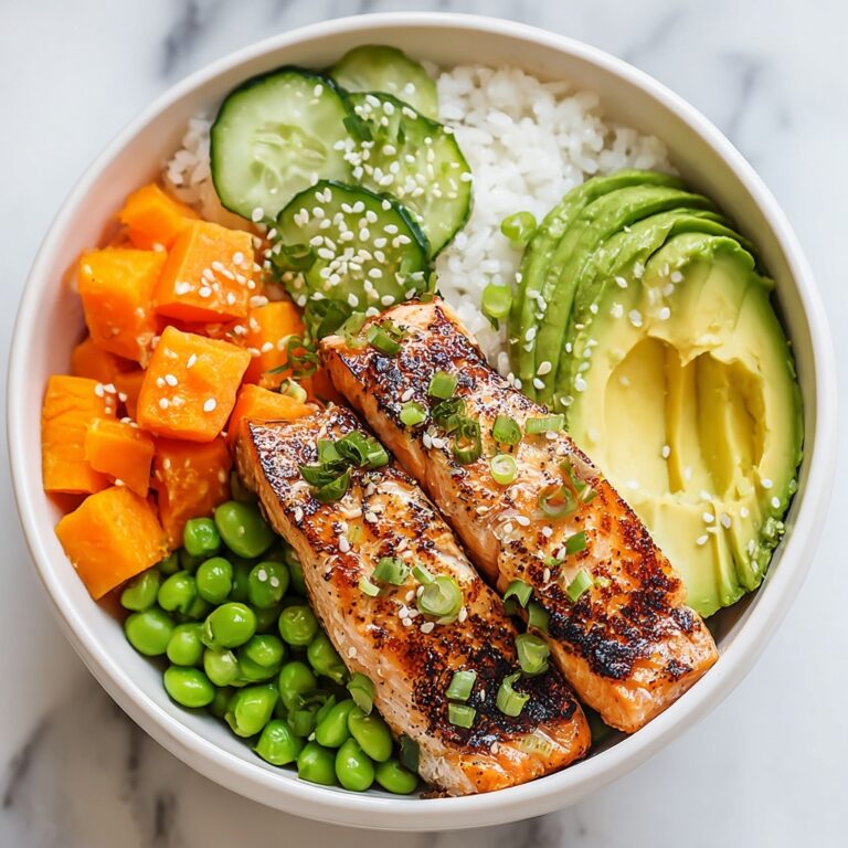 Loaded Salmon Rice Bowls Recipe