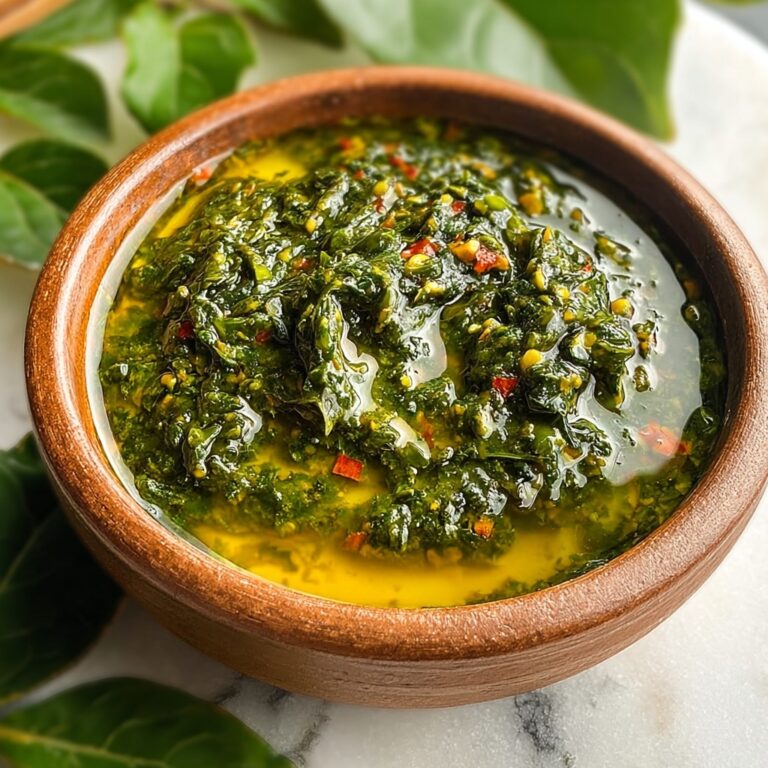 Chermoula (North African Cilantro Parsley Sauce) Recipe