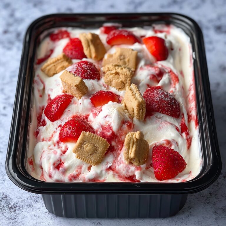 No-Churn Strawberry Cheesecake Ice Cream Recipe
