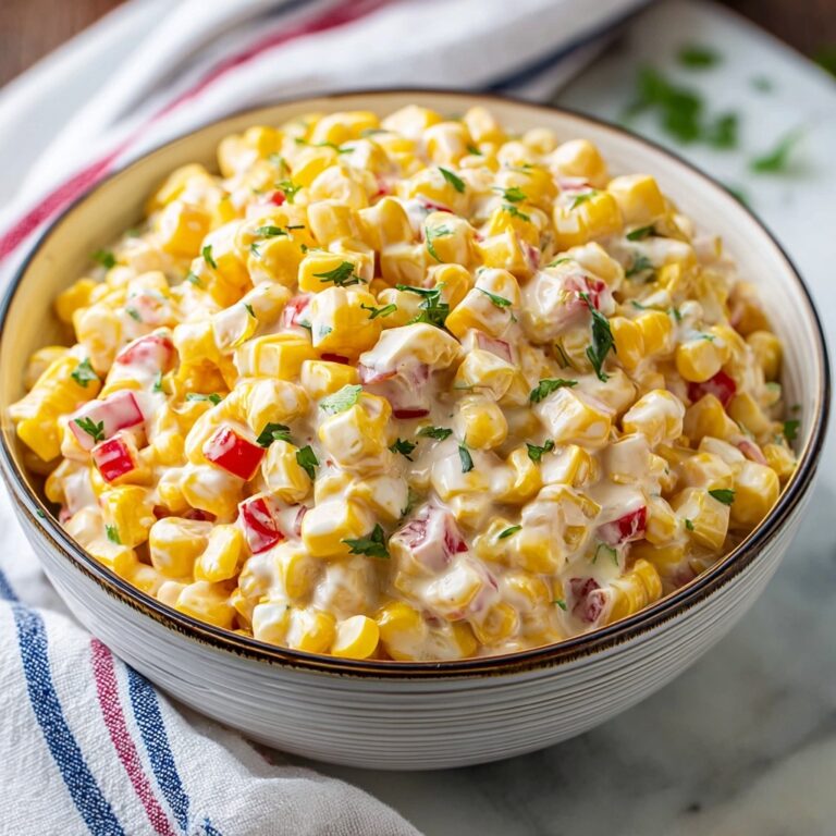 Creamy Corn Salad with Greek Yogurt, Cilantro, and Jalapeño Recipe