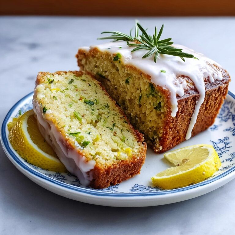 Ultra Moist Lemon Zucchini Bread with Lemon Glaze Recipe