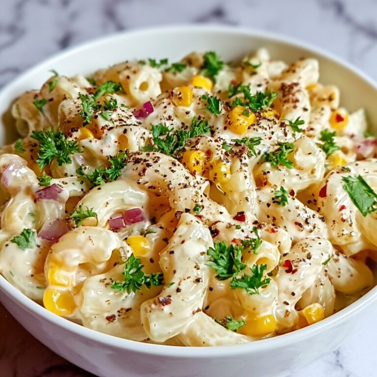 Street Corn Pasta Salad Recipe
