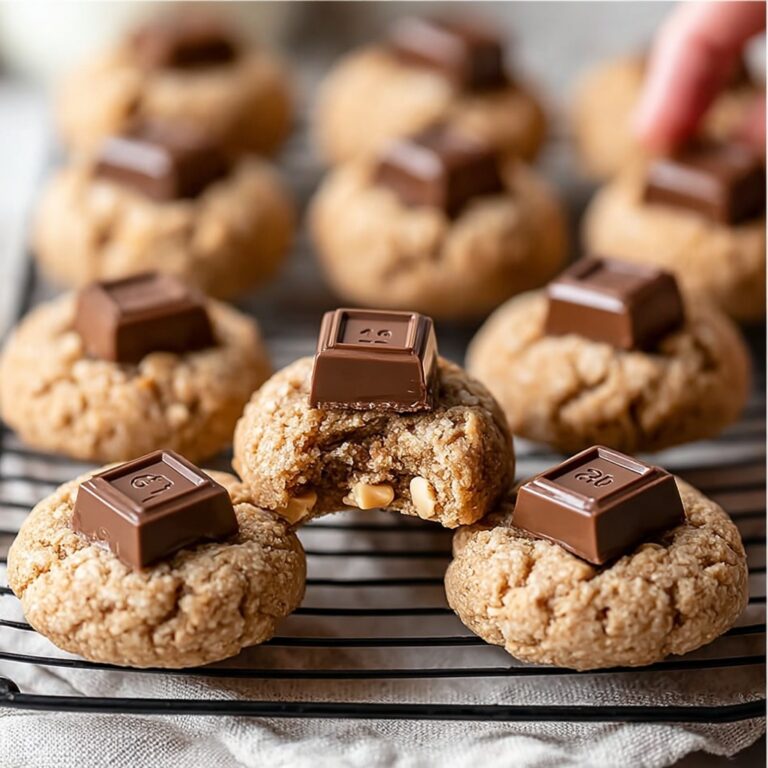 Peanut Butter Candy Bar Cookies Recipe