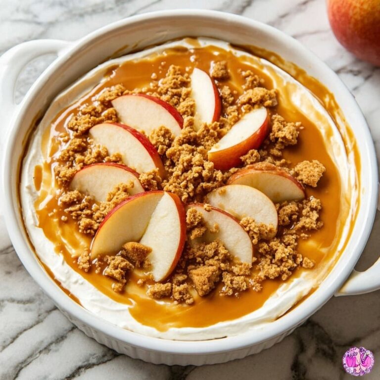 Caramel Apple Cheesecake Dip Recipe