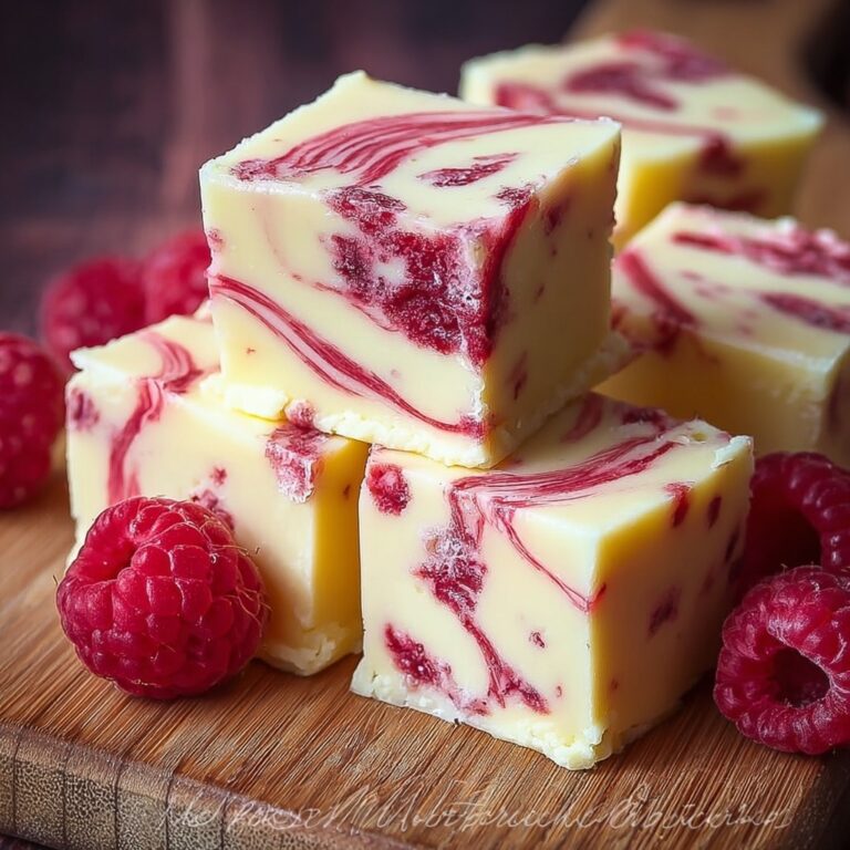Creamy White Chocolate Raspberry Fudge Delight Recipe