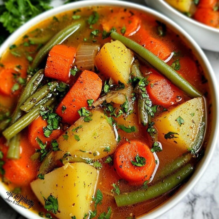 Easy Vegetable Soup Recipe