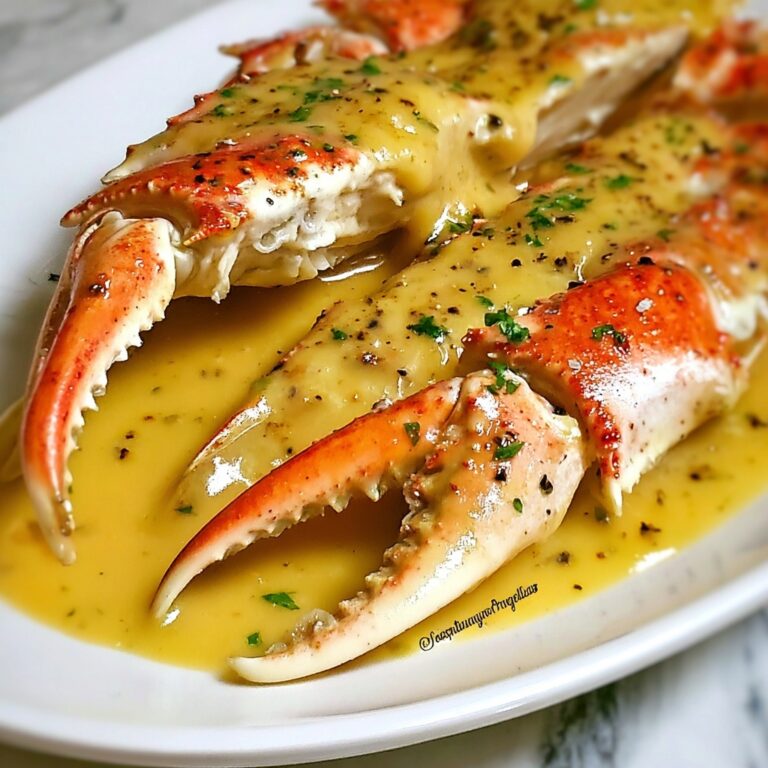 Baked Crab Legs in Butter Sauce Recipe