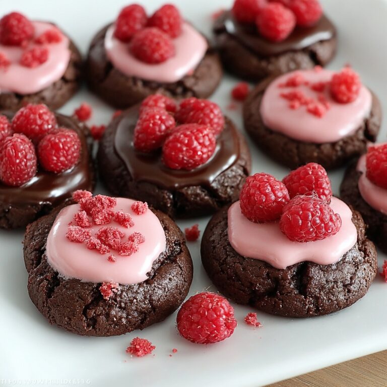 Valentine Ganache Cookies: Soft-Hearted Chocolate and Raspberry Treats Recipe