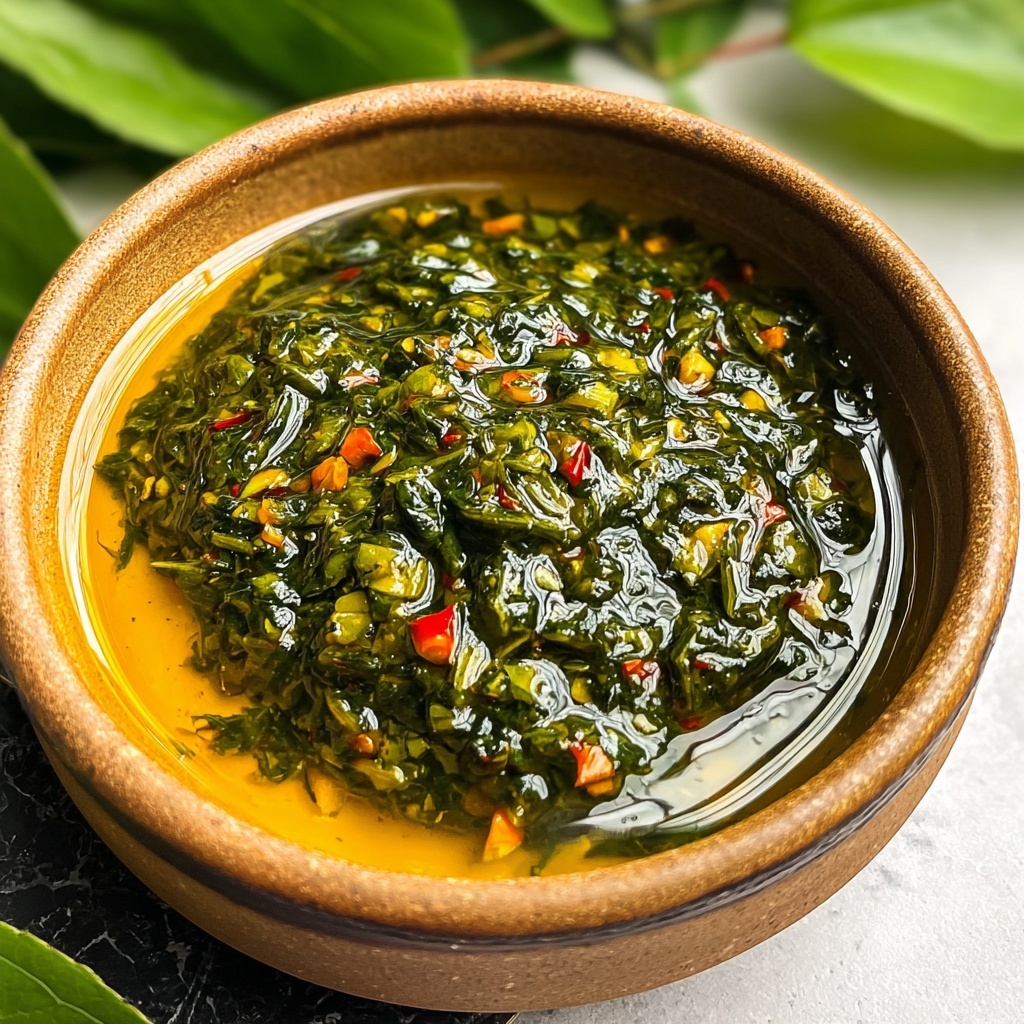 Chermoula (North African Cilantro Parsley Sauce) Recipe - Recipe Image