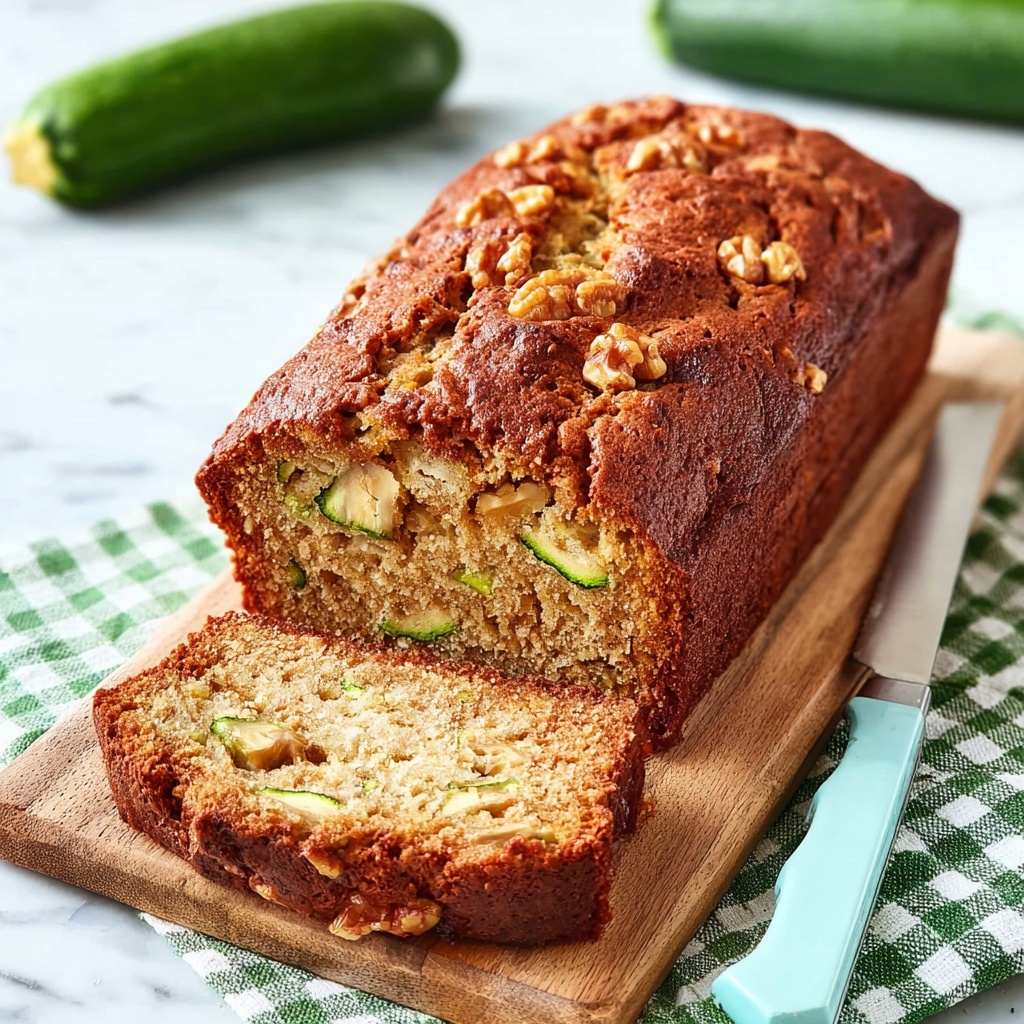 Moist and Delicious Cinnamon Swirl Zucchini Bread Recipe - Recipe Image