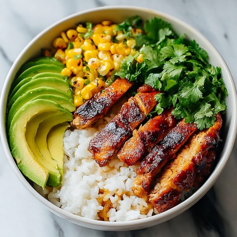 Honey Chipotle Chicken Rice Bowls Recipe