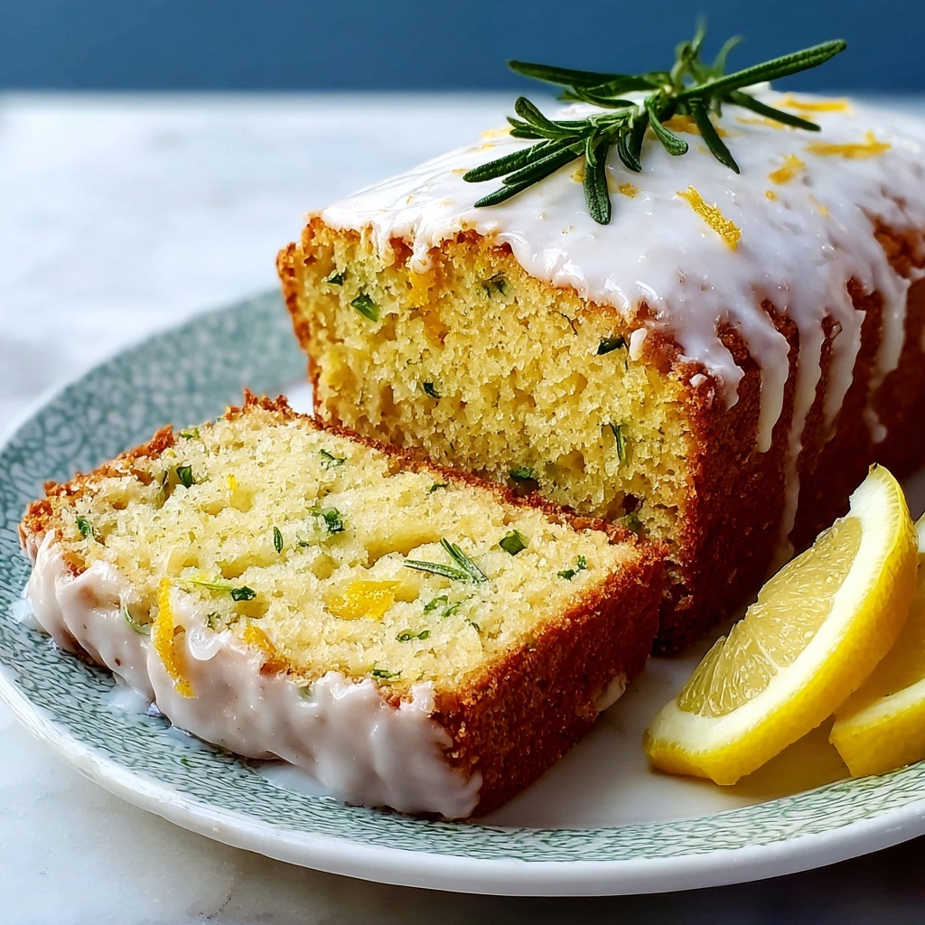 Ultra Moist Lemon Zucchini Bread with Lemon Glaze Recipe - Recipe Image