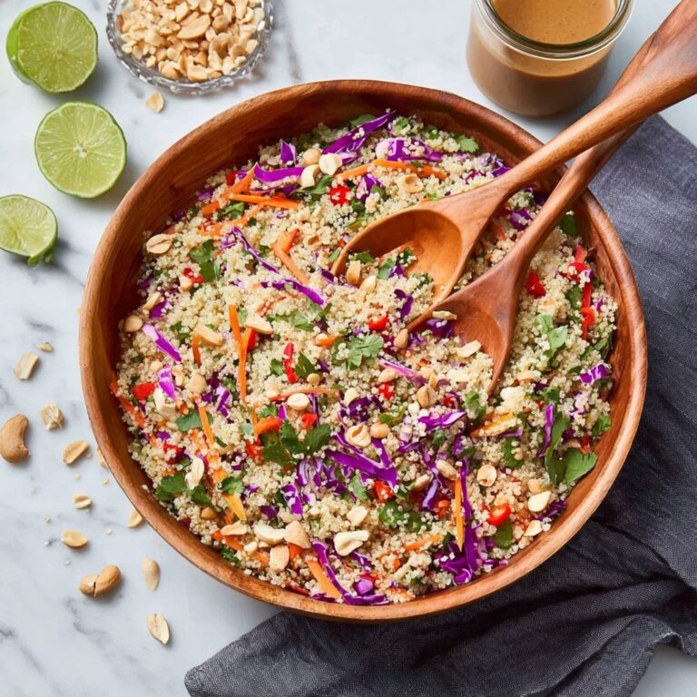 Thai Peanut Quinoa Salad Recipe